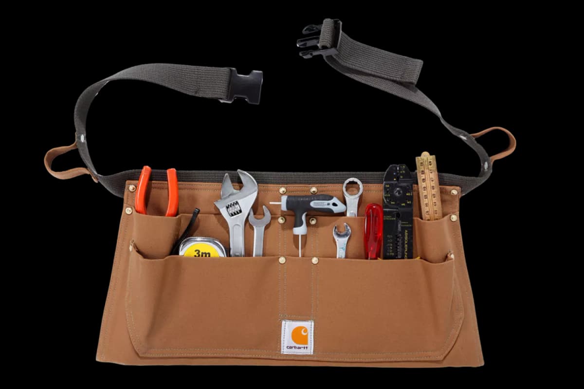 Carhartt Firm Duck Half Apron Carhartt Brown - M