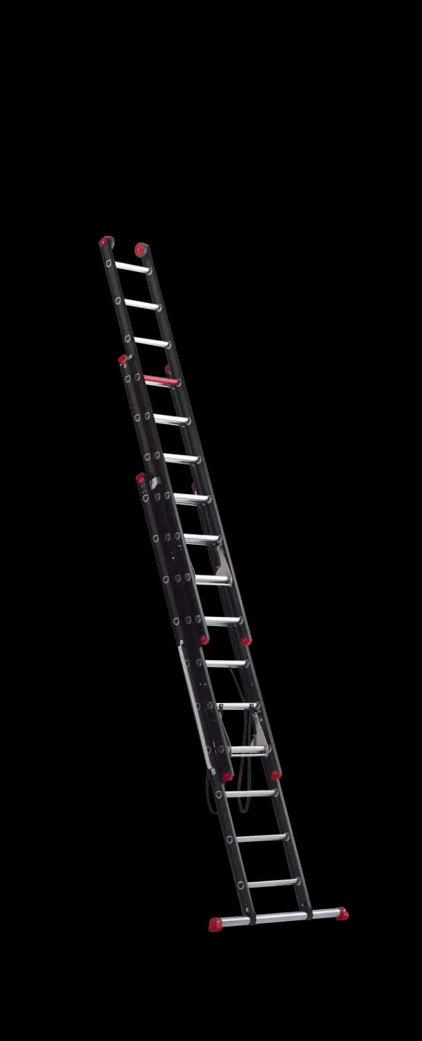 Altrex Mounter ZR 3072 Reformladder - Aluminium - 3 X 10 Sporten - 7,5m - Met Stabiliteitsbalk thumbnail 2