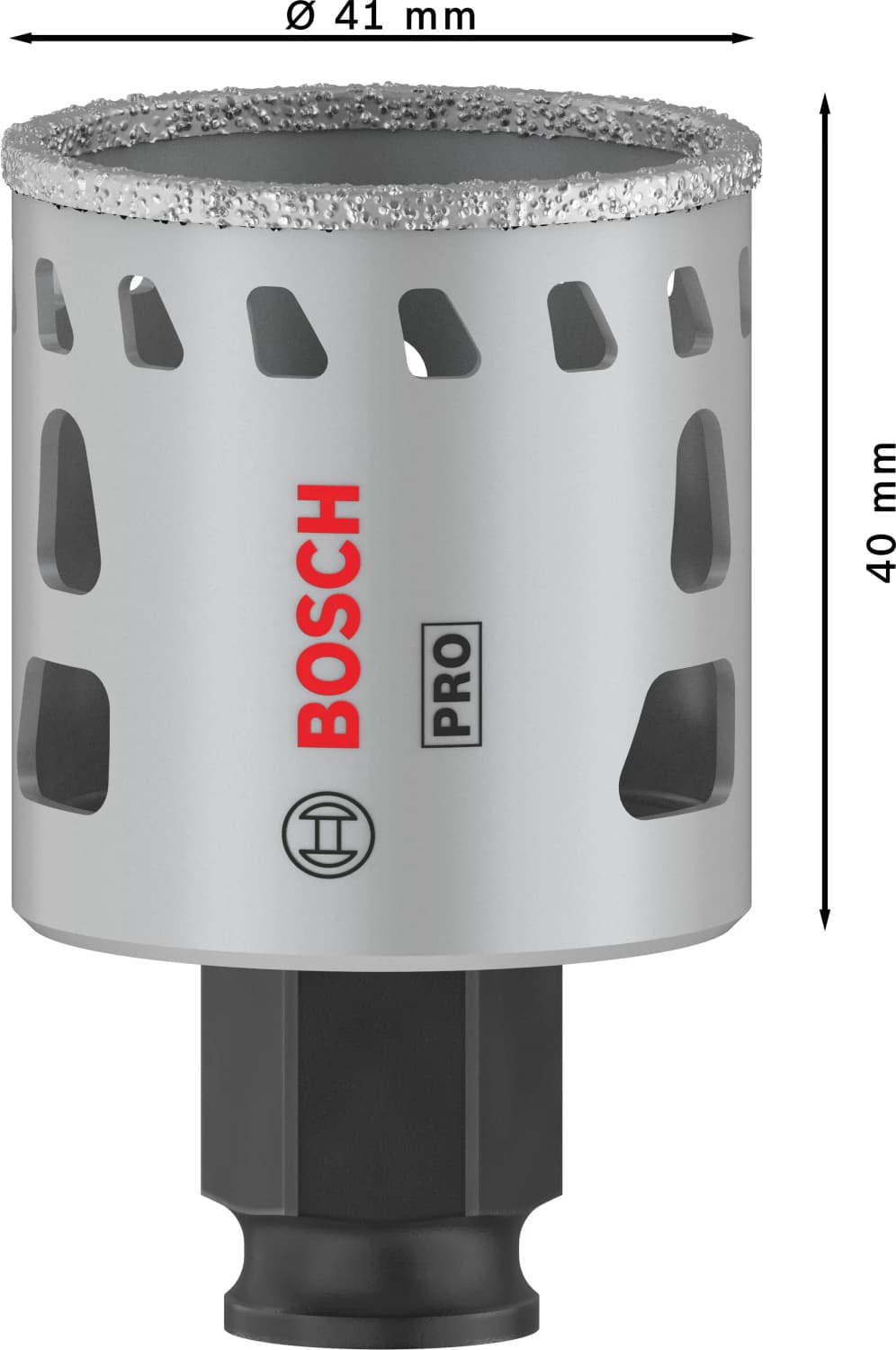 Bosch 2608901560 PRO Tile PC Plus Diamantgatzaag Voor Tegels - 41mm thumbnail 4