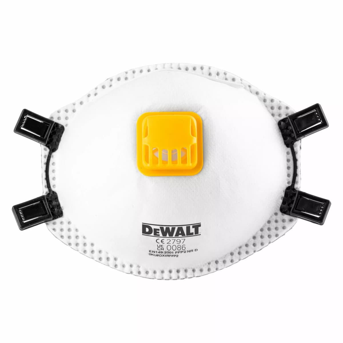 DeWALT DXIRFFP210 FFP2 Wegwerp Stofmasker - 10 Stuks thumbnail 2