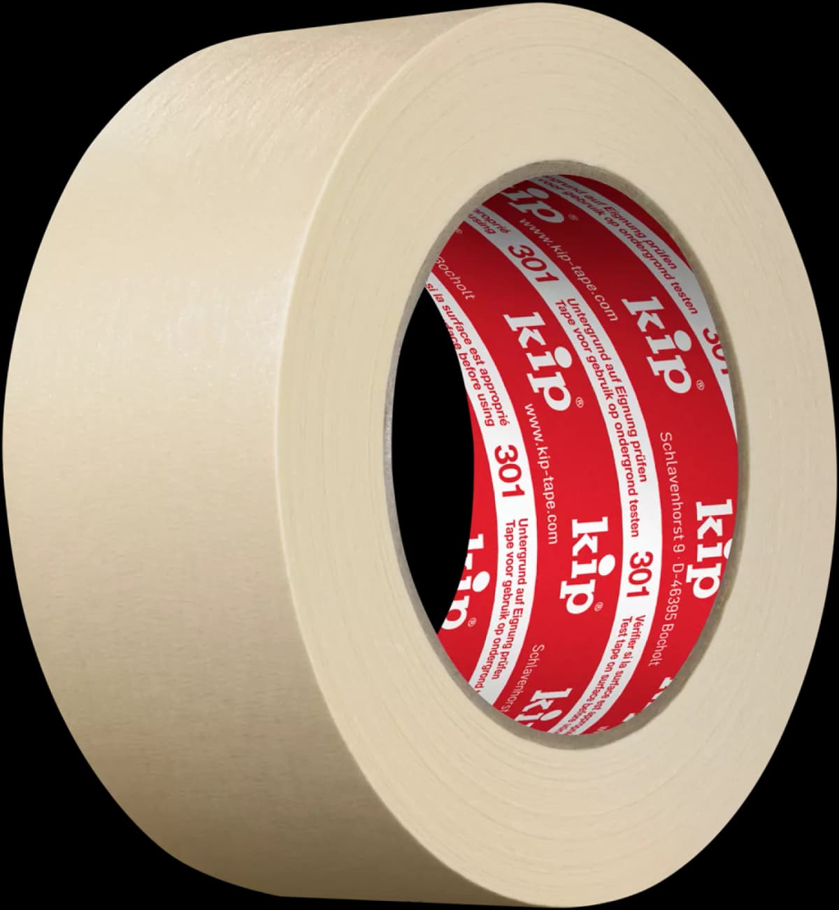 Kip Tape 301-48 Crêpe Schilderstape - 48mm X 50m