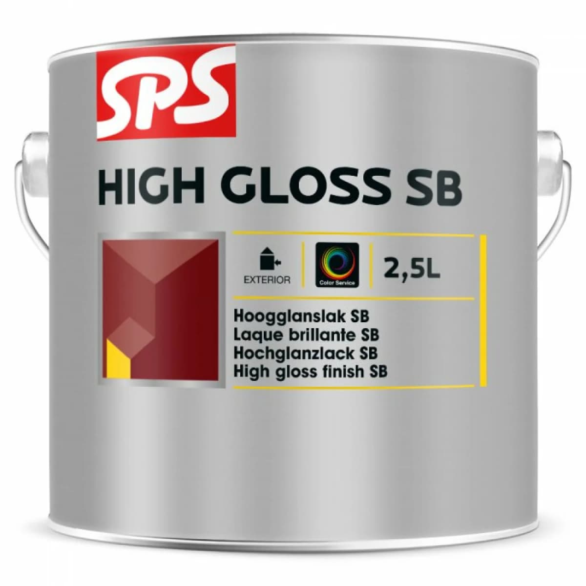 SPS High Gloss SB Lak - RAL 9010 Zuiverwit - 0,75L