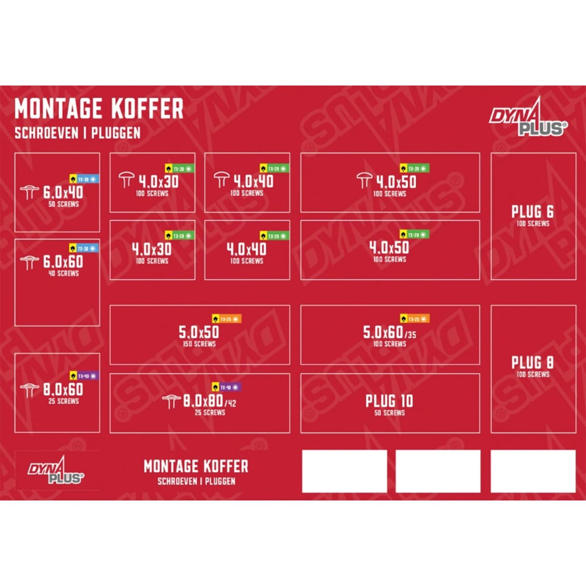 Dynaplus 0289.25.00100 1190-delige Montagekoffer L-Boxx thumbnail 4