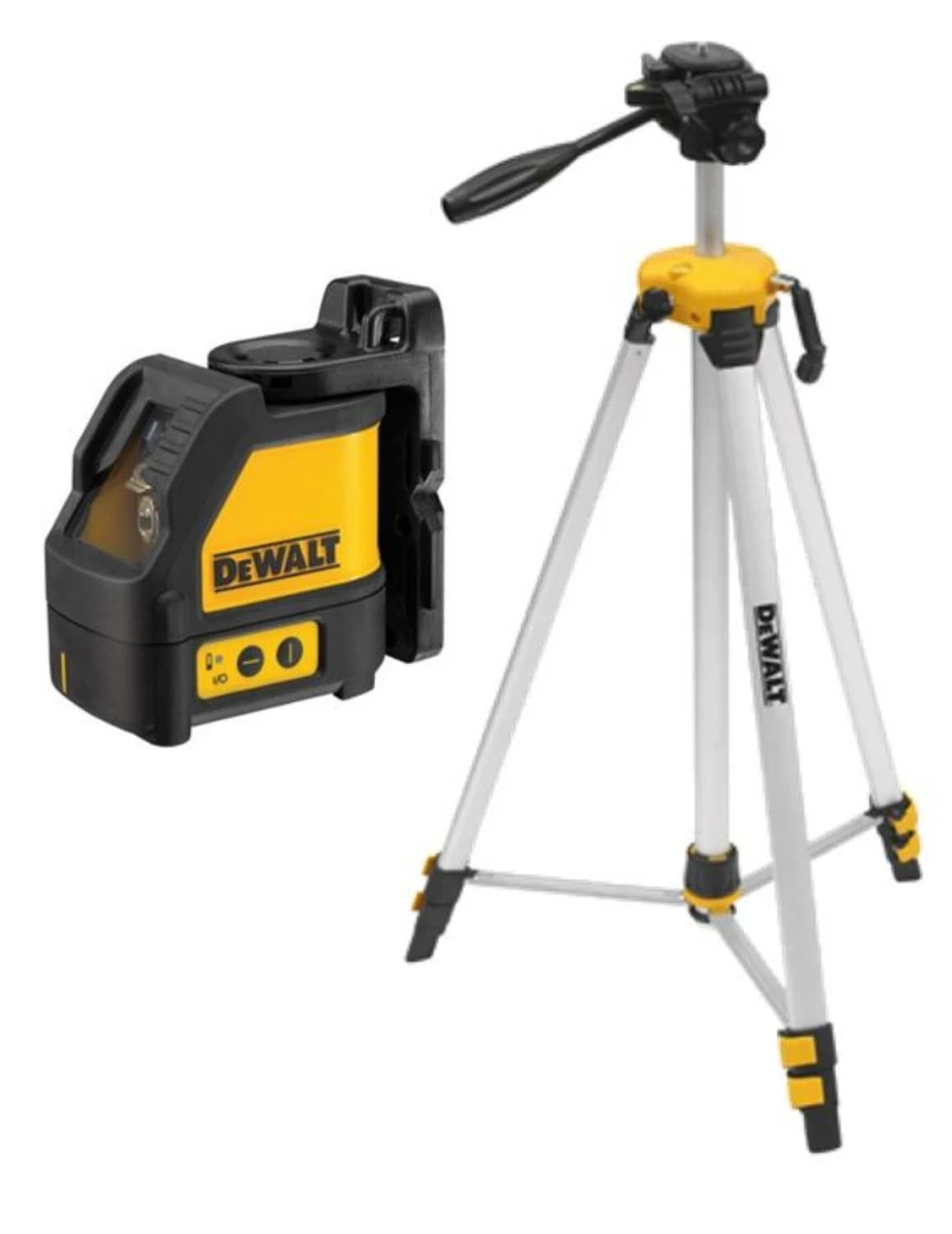 DeWALT DW088KTRI Zelfnivellerende Kruis Lijnlaser In Koffer (DW088K)&Statief In Tas (DE0881T) - Rood - 5m thumbnail 2