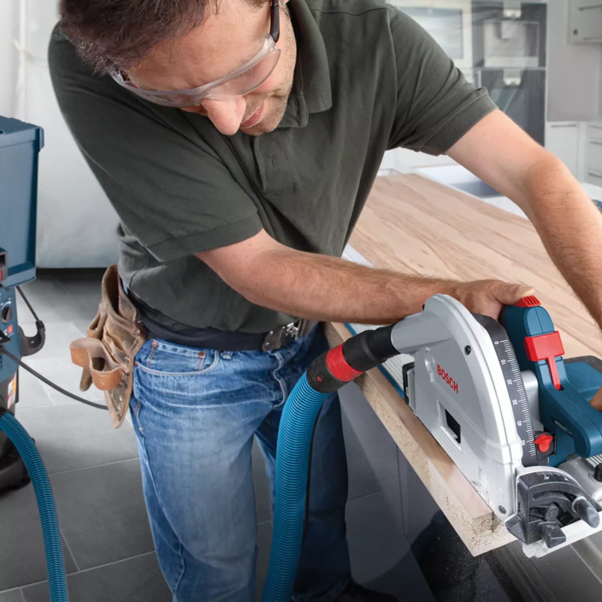 Bosch GAS 35 M AFC Bouwstofzuiger - 1380W - M-klasse - 35L thumbnail 4