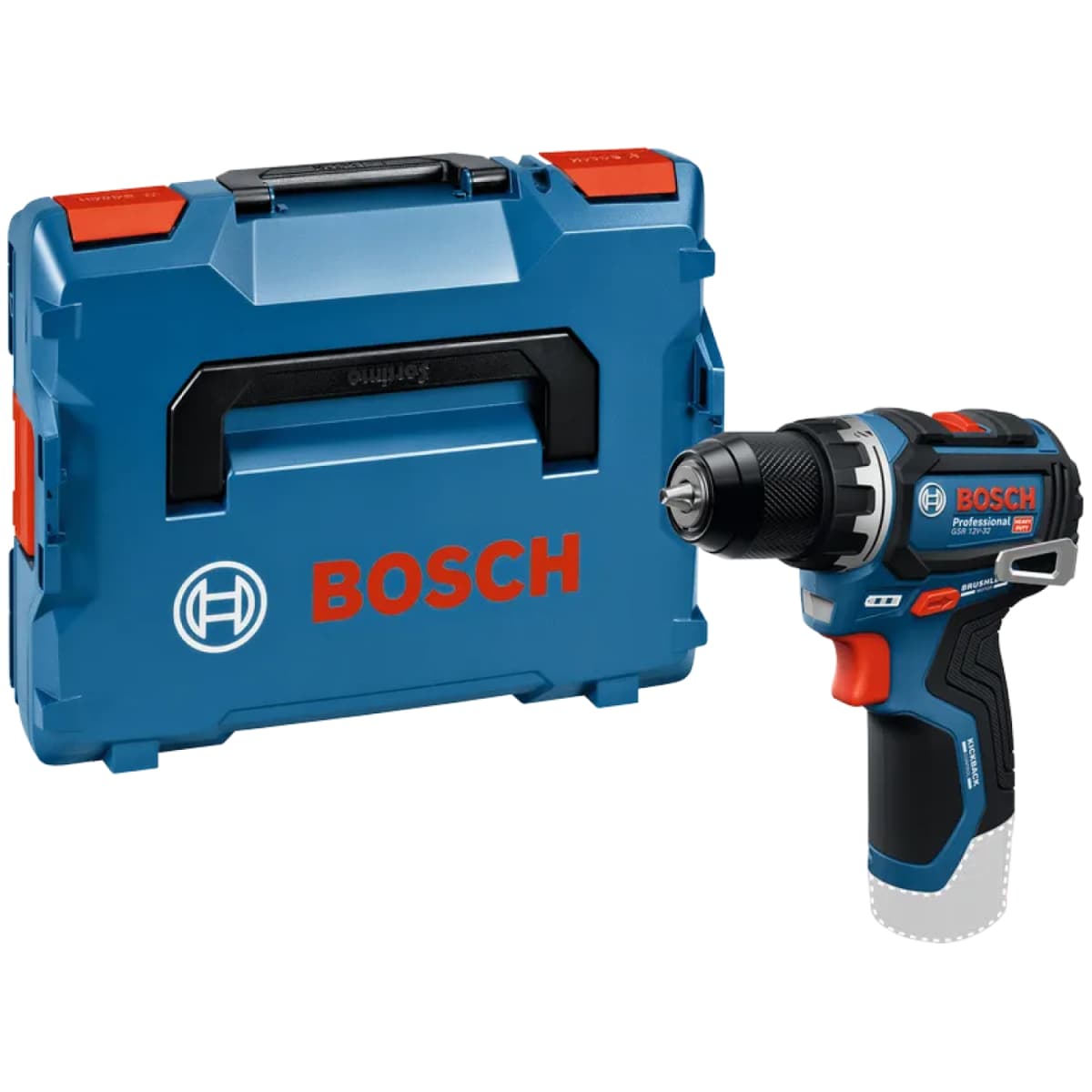 Bosch GSR 12V-32 12V Accu Schroefboormachine Body In L-Boxx