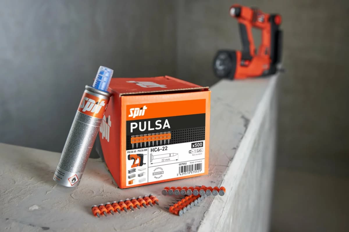 Spit 057552 Pulsa Nagel Incl. Gas - Hc 6/22 (500st) thumbnail 2