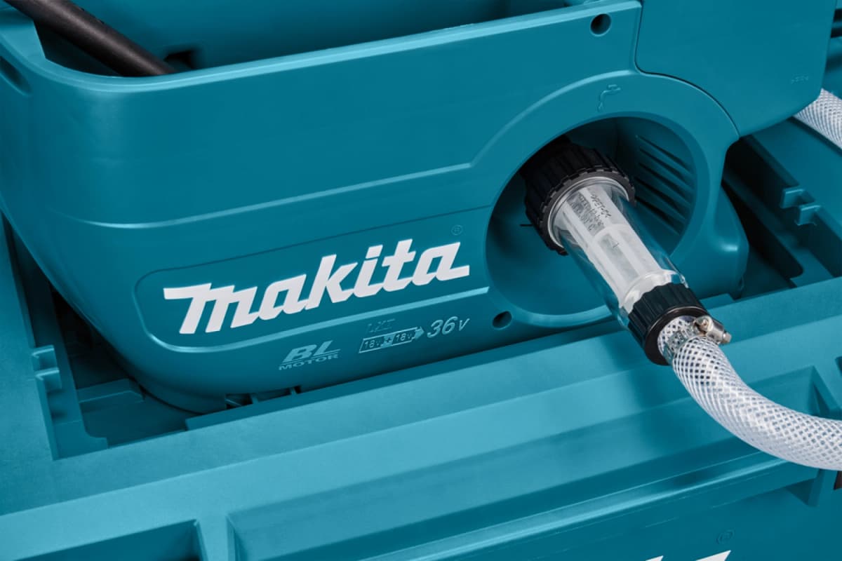 Makita DHW080ZK 2x18V Li-ion Accu Hogedrukreiniger Body In Koffer - 80 Bar thumbnail 3