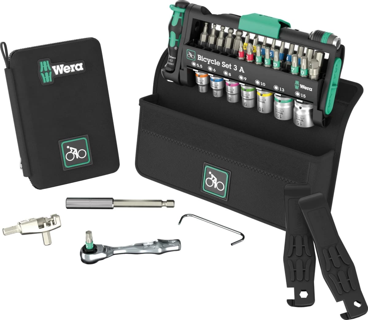 Wera 05004188001 Bicycle Set 3 A Gereedschapset In Etui - 40-delig