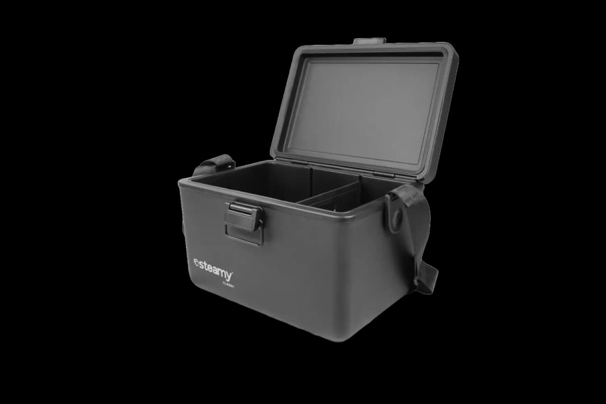 Steamy SCC12BK Classy 12 Koelbox Met Schouderband - 12L - Zwart thumbnail 4