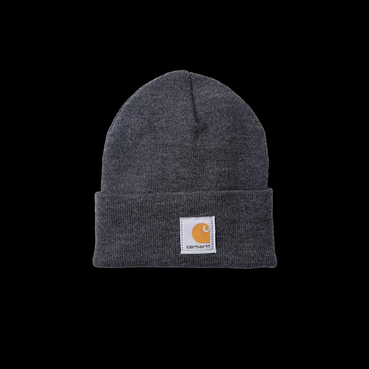 Carhartt Knit Cuffed Beanie Coal Heather - One Size