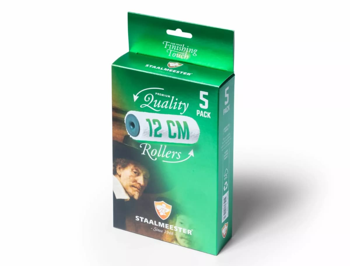 Staalmeester Viltrol Voor Alle Verfsoorten - 12cm (5st)