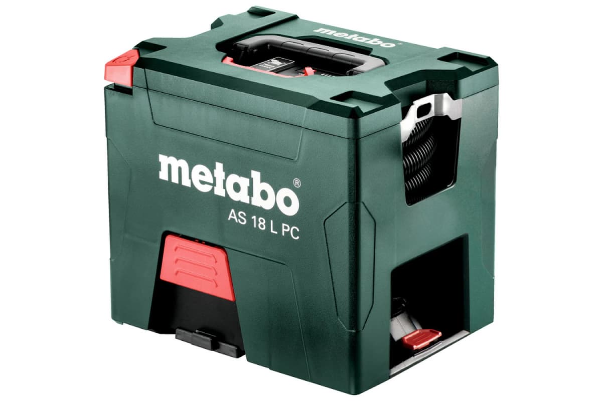 Metabo AS 18 L PC Li-Ion Accu Alleszuiger / Bouwstofzuiger Body - L-Klasse - 7,5L thumbnail 2