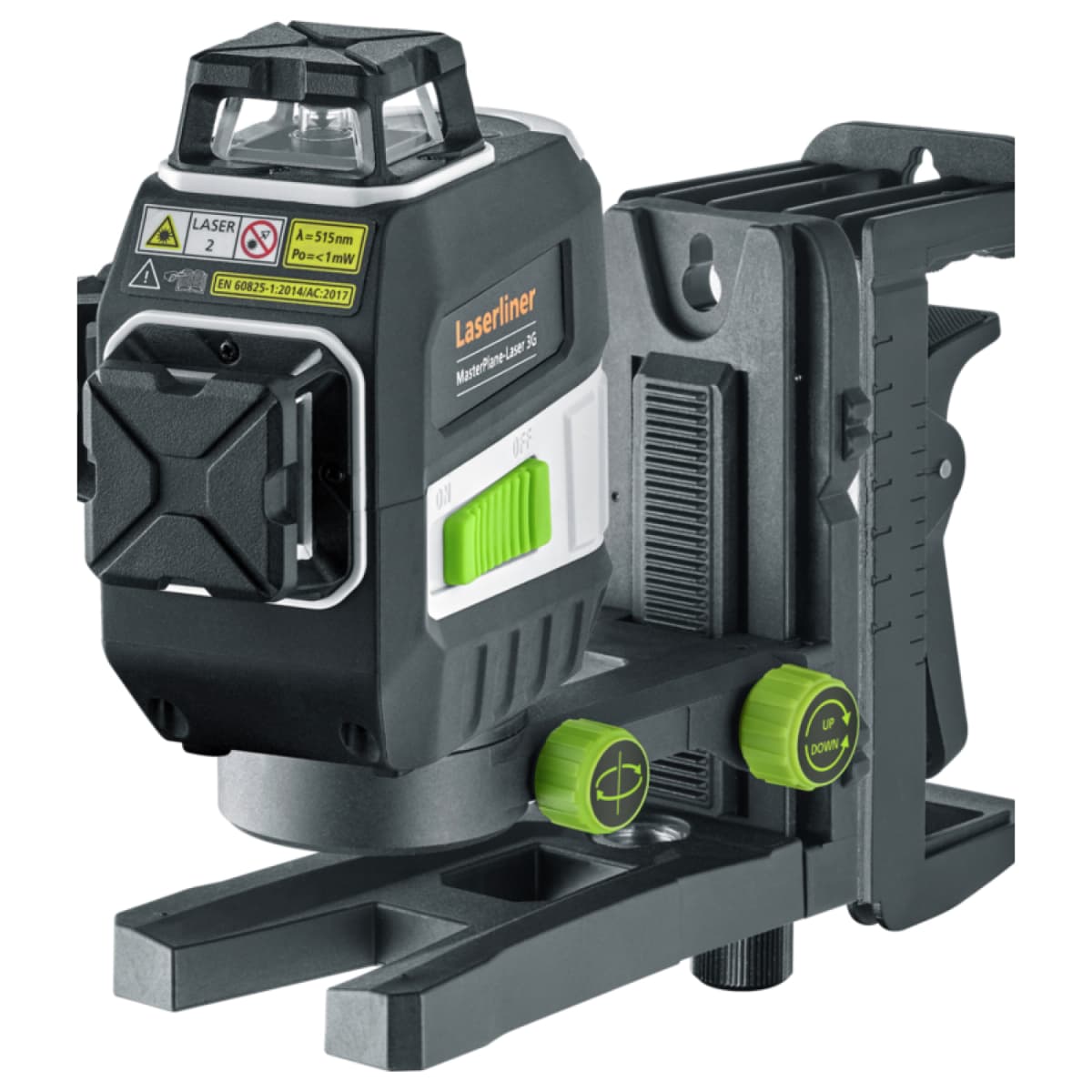 Laserliner MasterPlane-Laser 3G Pro 360° Kruislijnlaser Set In L-boxx - 3 Lijnen - Groen - 3x 55m - IP64 thumbnail 2