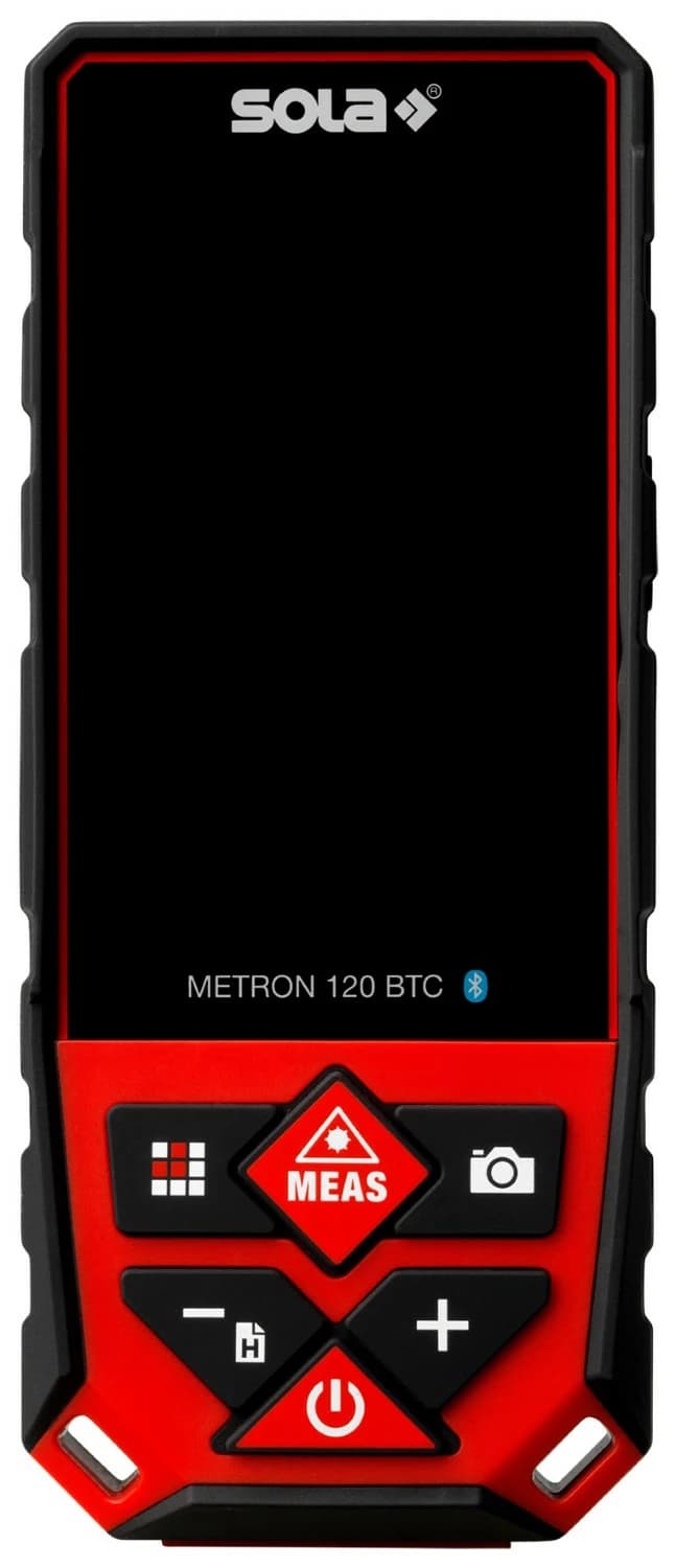 Sola METRON 120 BTC Afstandsmeter In Tas - Bluetooth - 120m - IP65