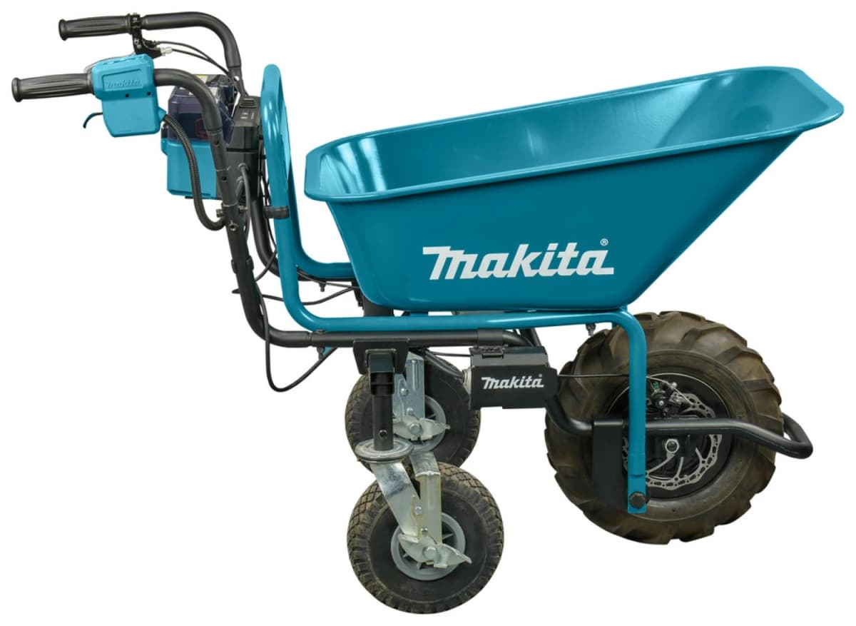 Makita DCU180ZX2 18V Li-Ion Accu Kruiwagen Met Bak Zonder Tilbelasting - 130kg thumbnail 2