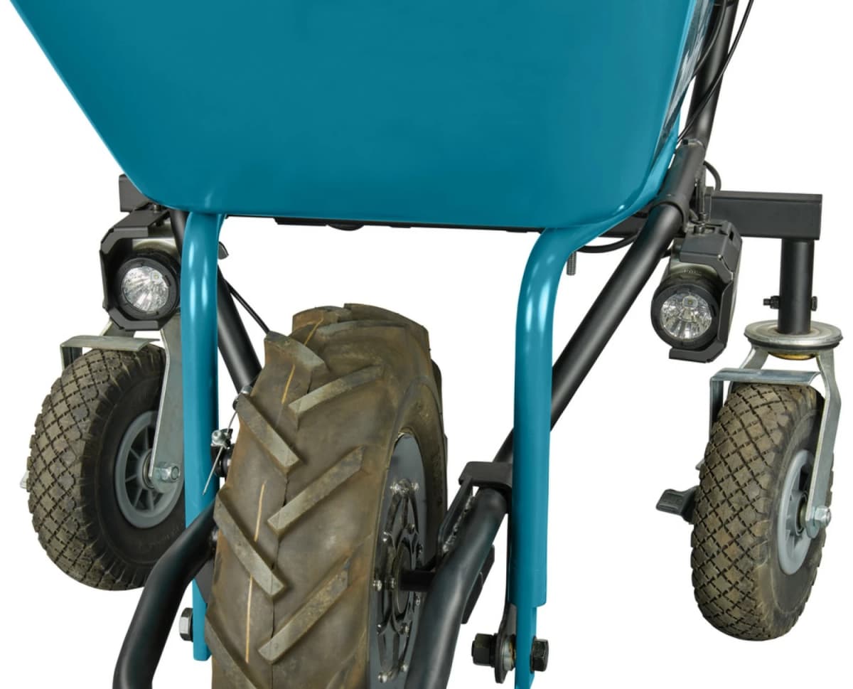 Makita DCU180ZX2 18V Li-Ion Accu Kruiwagen Met Bak Zonder Tilbelasting - 130kg thumbnail 4