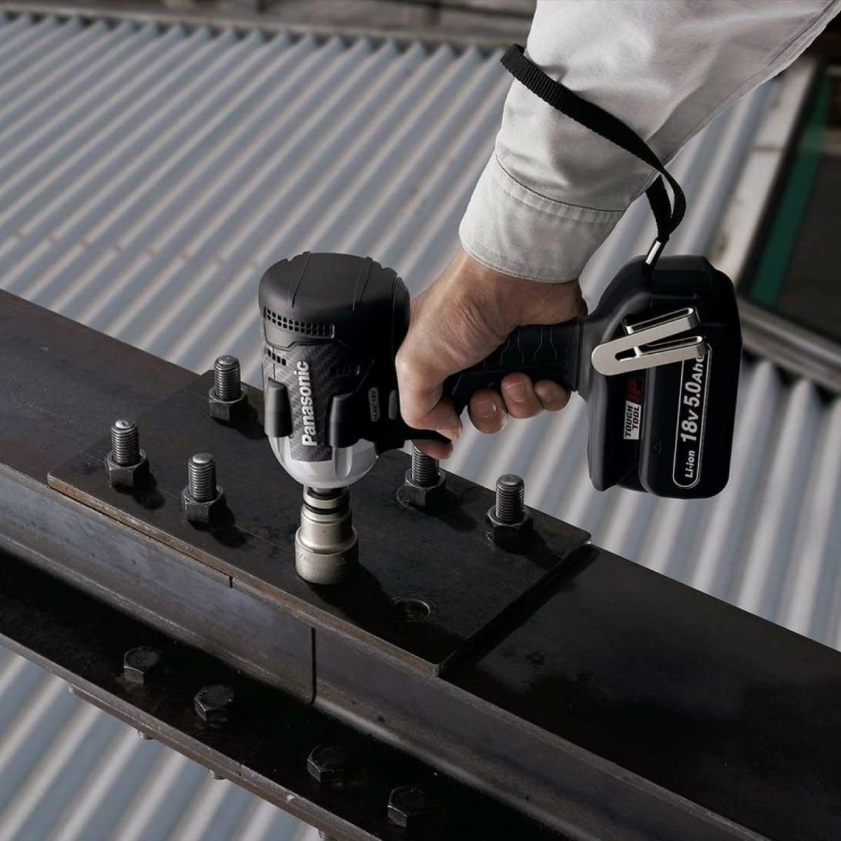 Panasonic EY75A8X 14.4-18V Li-Ion Accu Slagmoersleutel Body - 205Nm - 1/2"- Koolborstelloos thumbnail 4