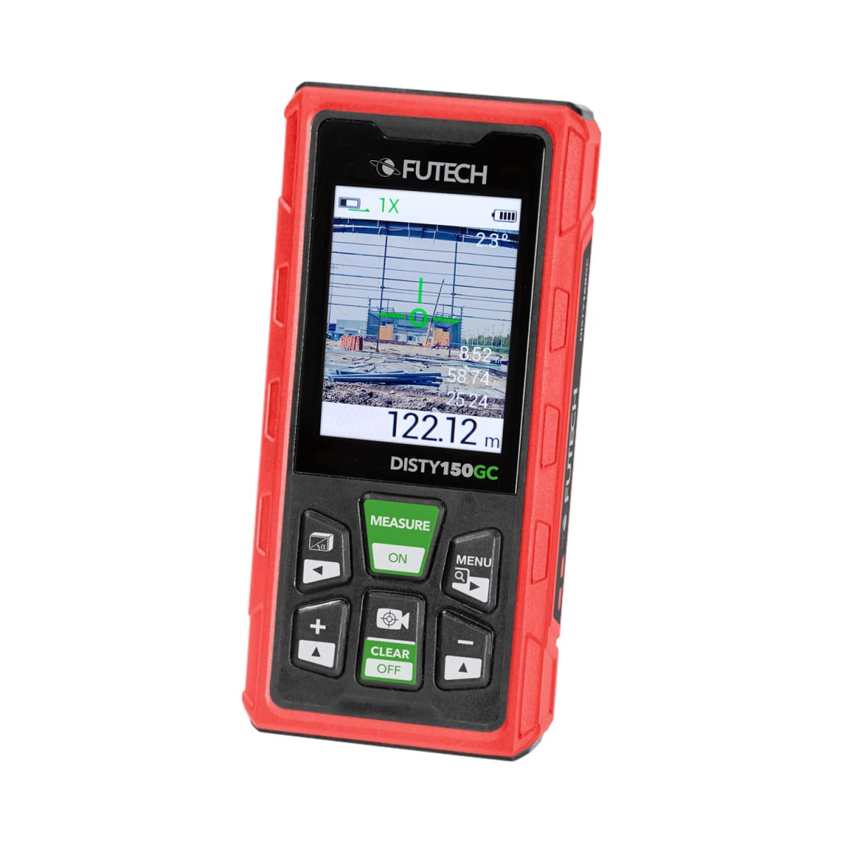 Futech Disty 150 Afstandsmeter - 150m - Groen - IP68