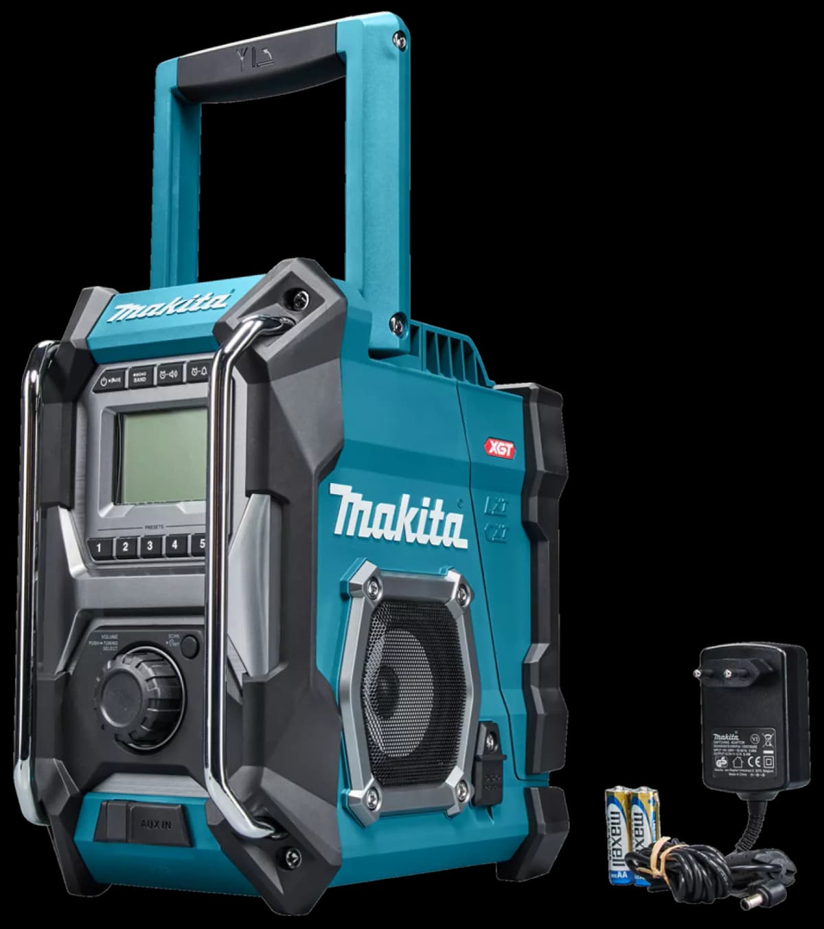 Makita MR001GZ 12/18/40V Max Li-Ion Accu Bouwradio Body - FM/AM - 230V thumbnail 3