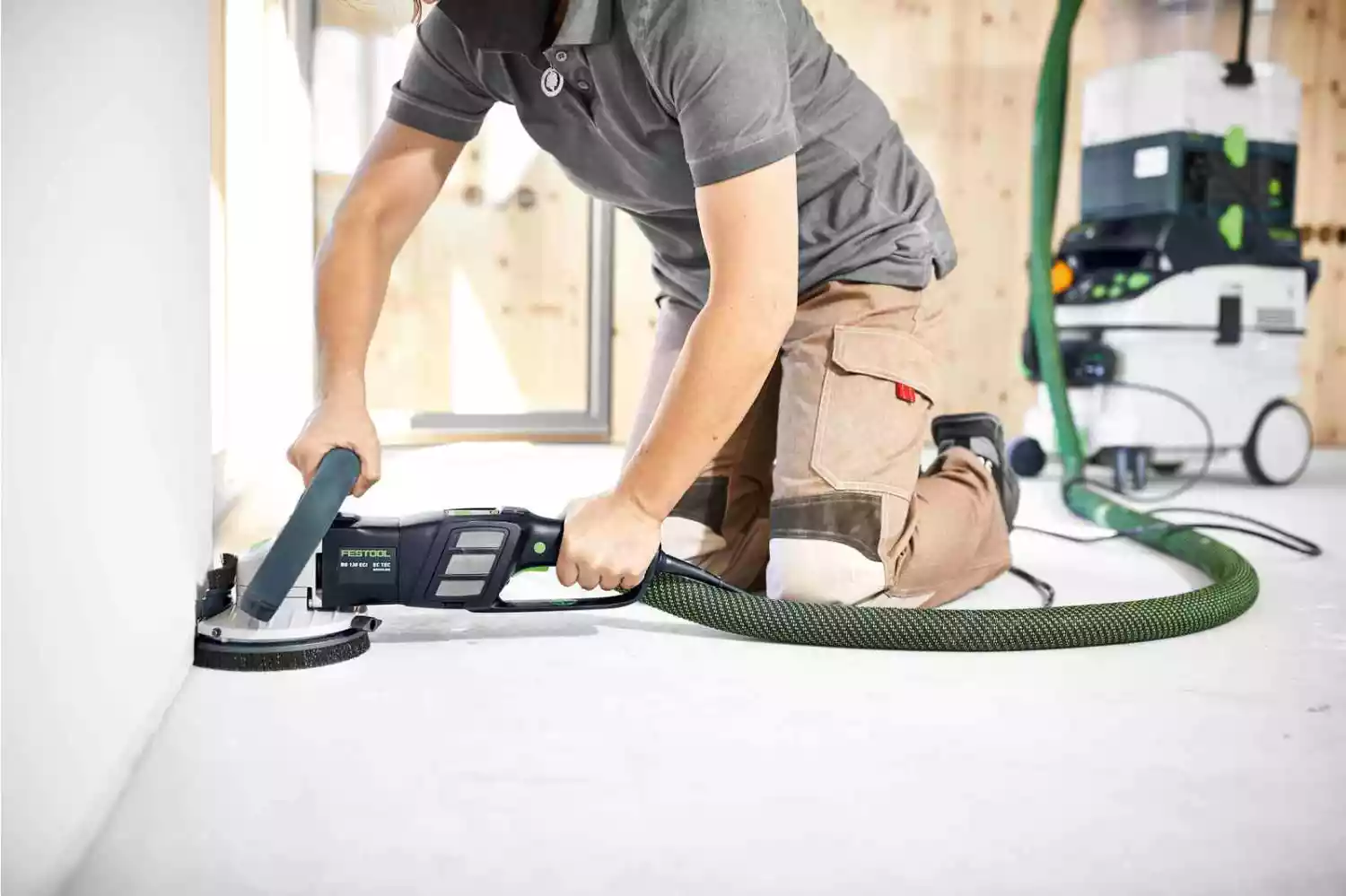 Festool RG 130 ECI-Set DIA AB Renovatieslijpmachine In Systainer - 1600W - 130mm thumbnail 3