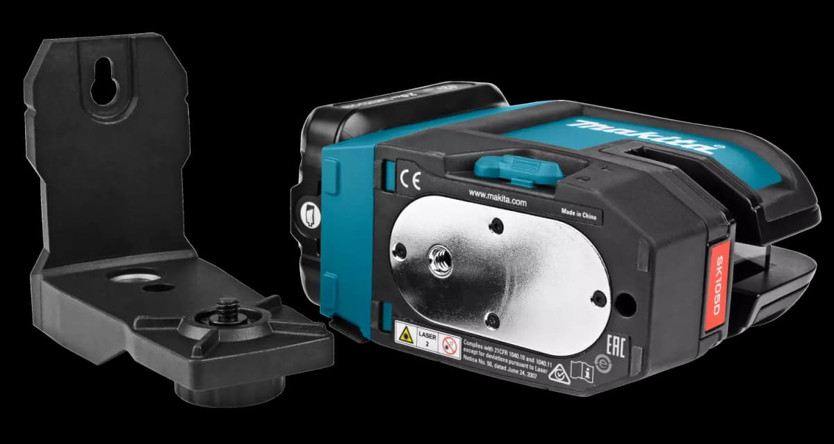 Makita SK105DZ 10,8V Li-Ion Accu Kruislijnlaser Body In Tas - Zelfnivellerend - Rood - 25m thumbnail 3