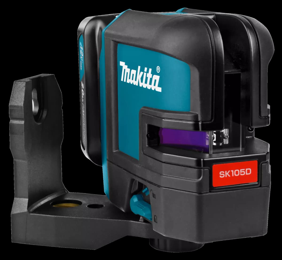 Makita SK105DZ 10,8V Li-Ion Accu Kruislijnlaser Body In Tas - Zelfnivellerend - Rood - 25m thumbnail 2