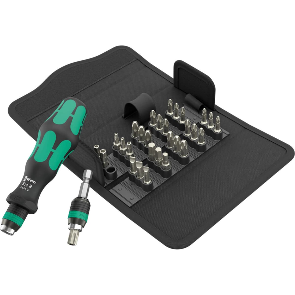 Wera 05057113001 32-delig Kraftform Kompakt 70 Universal Bitschroevendraaierset In Etui