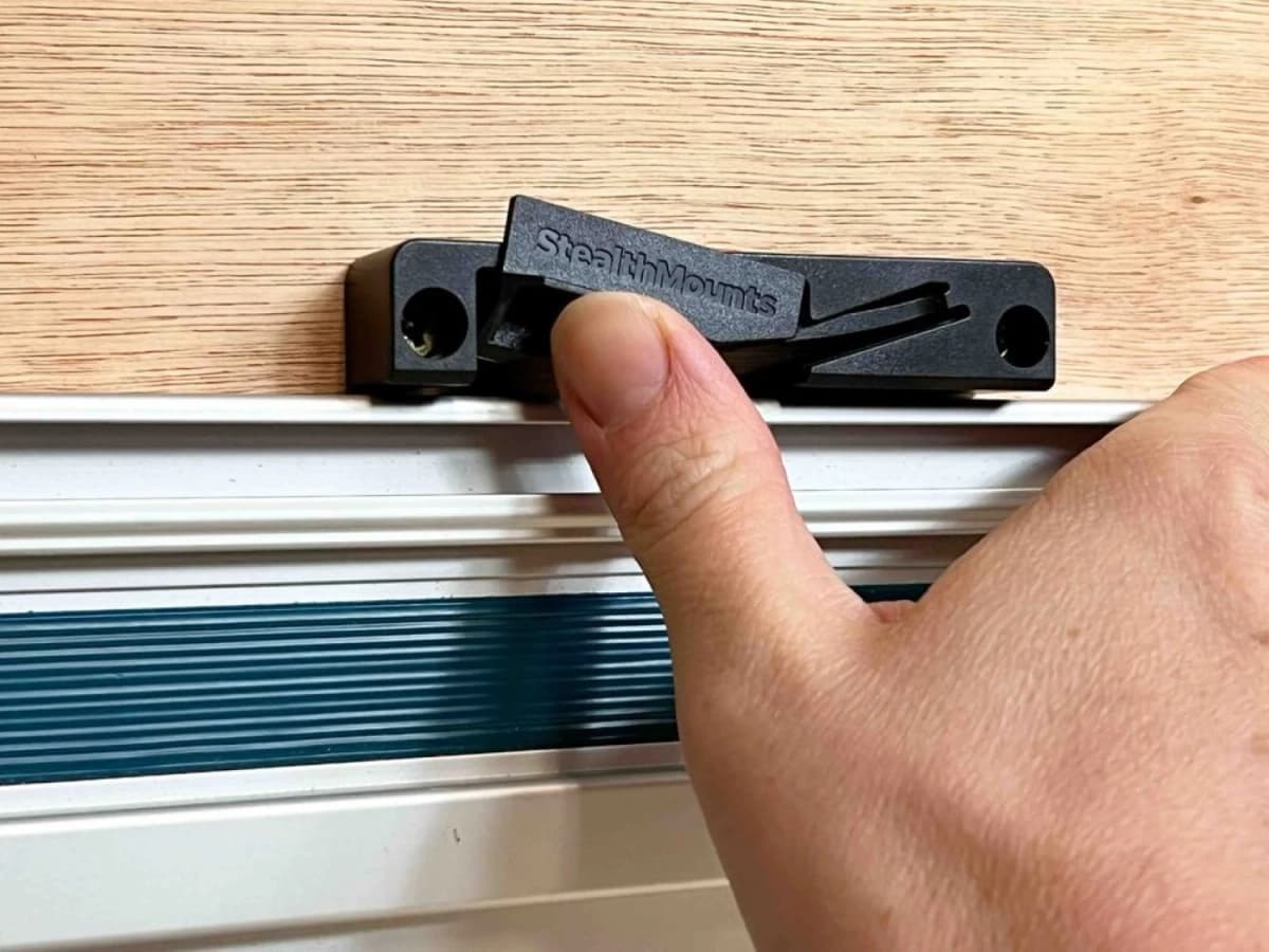 StealthMounts OM-TRM-BLK-2 Geleiderail Houder Voor Makita/Festool/Milwaukee - Zwart - 2st thumbnail 3