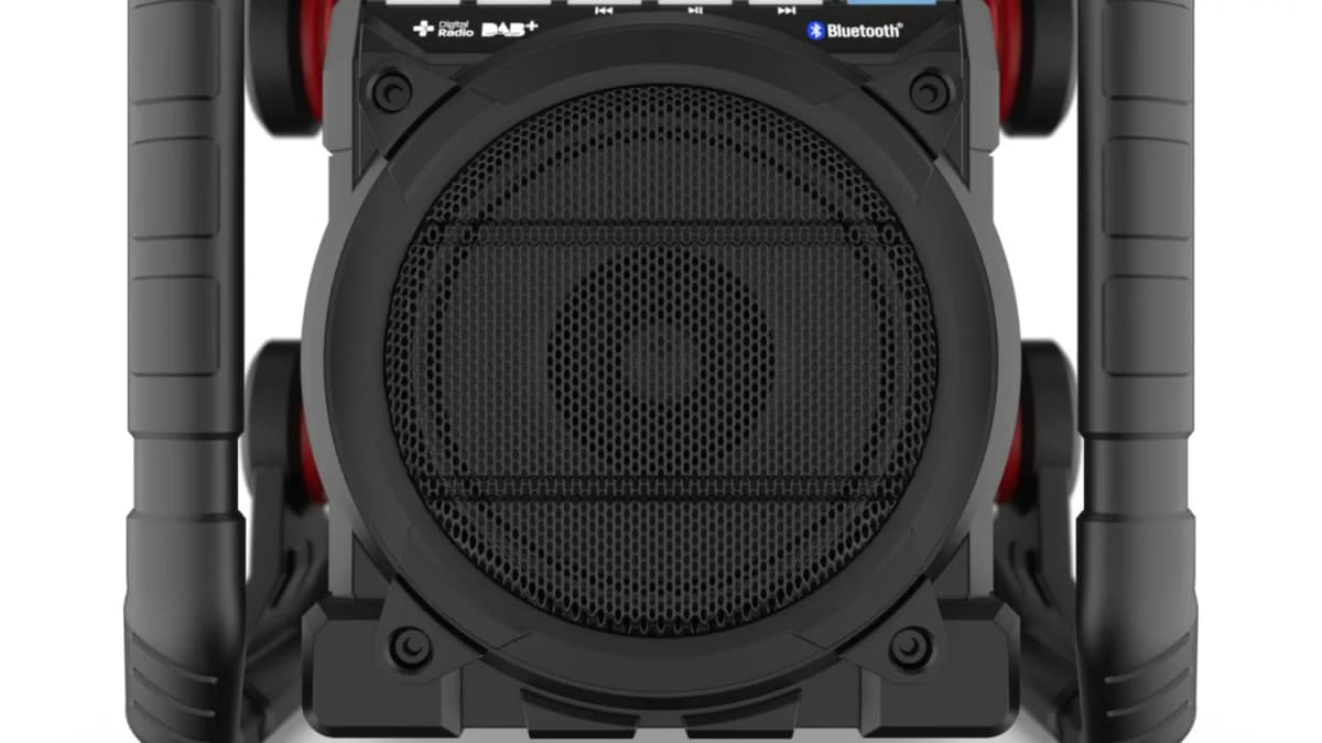 PerfectPro TP3 Bouwradio - FM RDS / DAB+ - AUX-in - Bluetooth - Werkt Op Netstroom En Batterij thumbnail 4