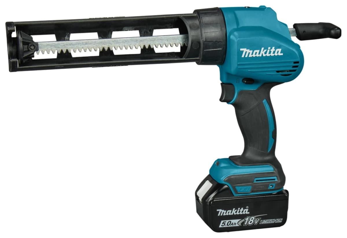 Makita DCG180RMEX 18V Li-Ion Accu Lijm- En Kitspuit Set (2x 4.0Ah Accu) Incl. Kokerhouder- En Worsthouder In Koffer thumbnail 2