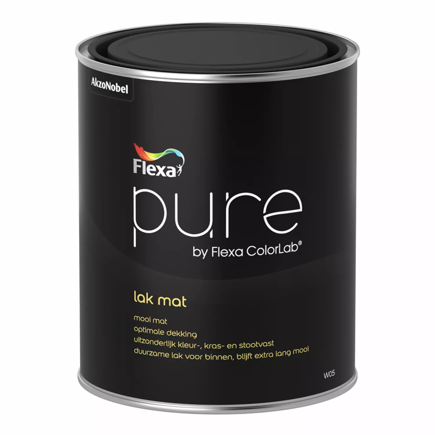 Flexa Pure Lak Mat - Op Kleur Gemengd - 1L