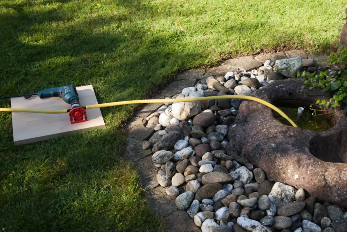 Wolfcraft 2202000 Boormachinepomp - 1300l/h - 1/2" thumbnail 3