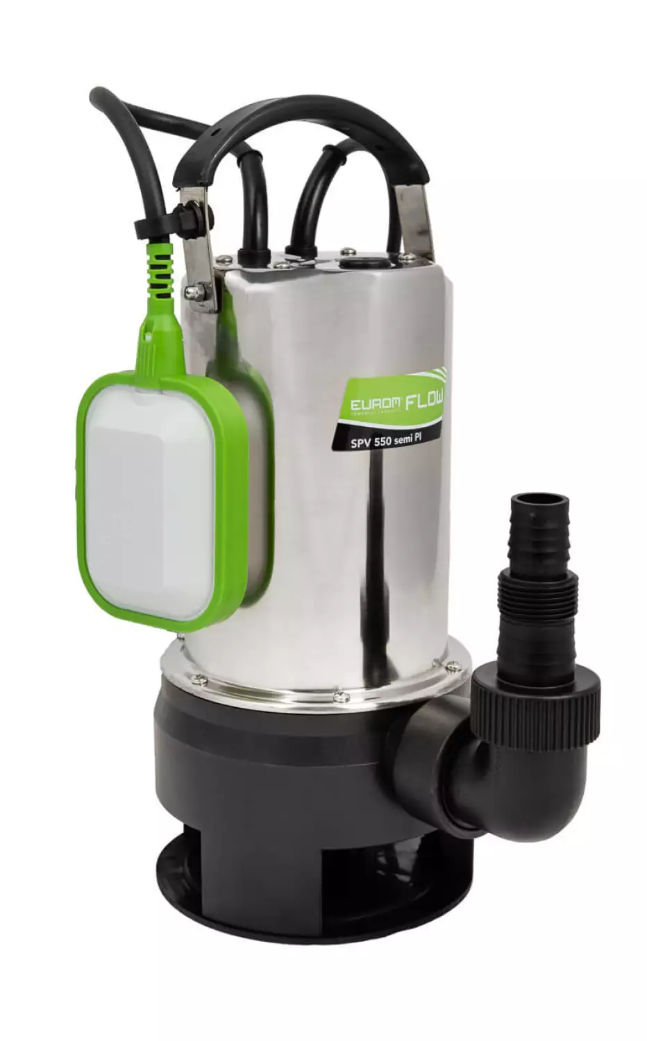 EUROM Flow SPV 550 SEMI PI Dompelpomp - 900W - 13980 L/uur