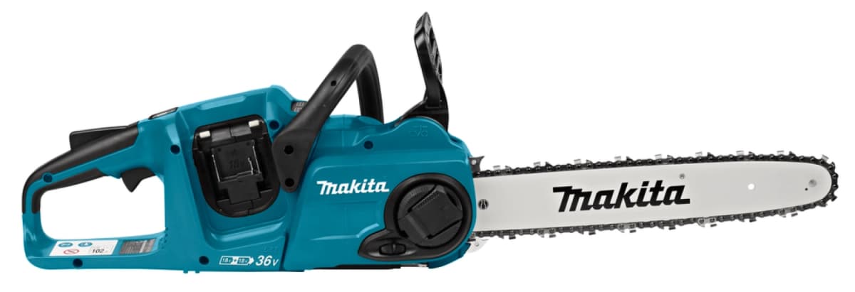 Makita DUC353PG2J LXT 2x18V Li-Ion Accu Kettingzaag Set (2x 6.0Ah) - 35cm thumbnail 3