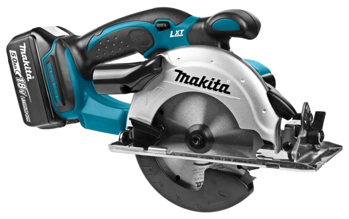 Makita DSS501RTJ 18V Li-Ion Accu Cirkelzaag Set (2x 5.0Ah Accu) In Mbox - 136mm thumbnail 4