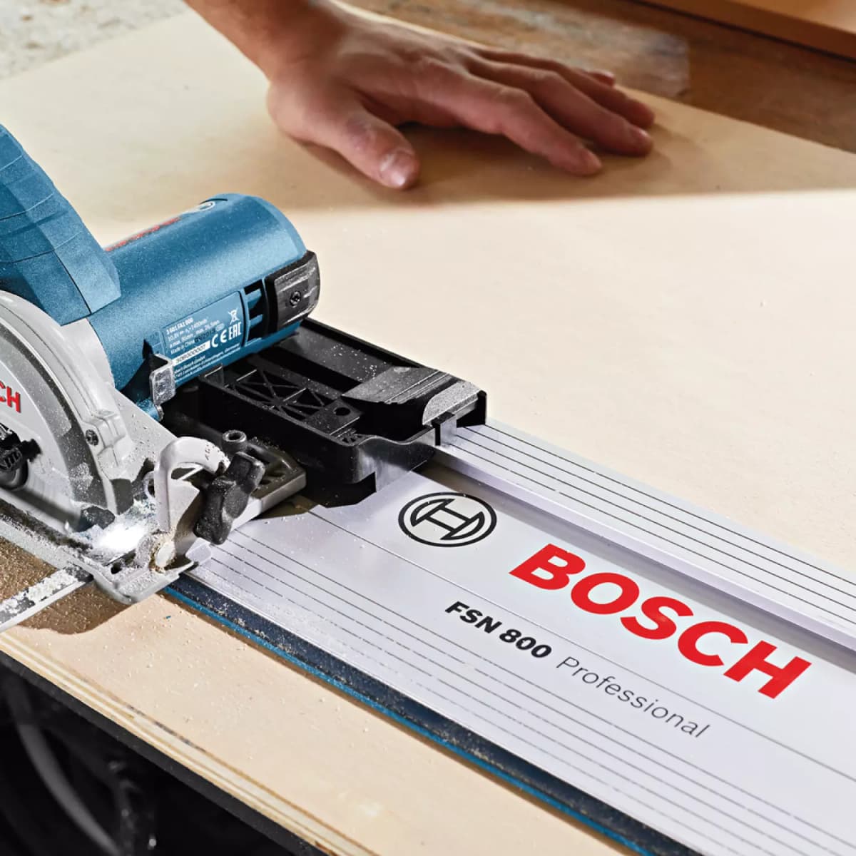 Bosch GKS 12V-26 12V Li-Ion Accu Cirkelzaag Body - 85mm thumbnail 2