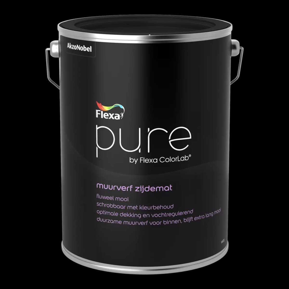 Flexa Pure Muurverf Zijdemat - Op Kleur Gemengd - 5L