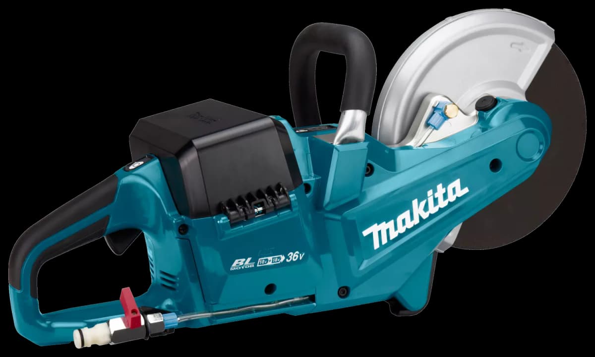 Makita DCE090ZX1 2x18V Li-Ion Accu Doorslijpmachine Body - 230mm - Koolborstelloos thumbnail 2