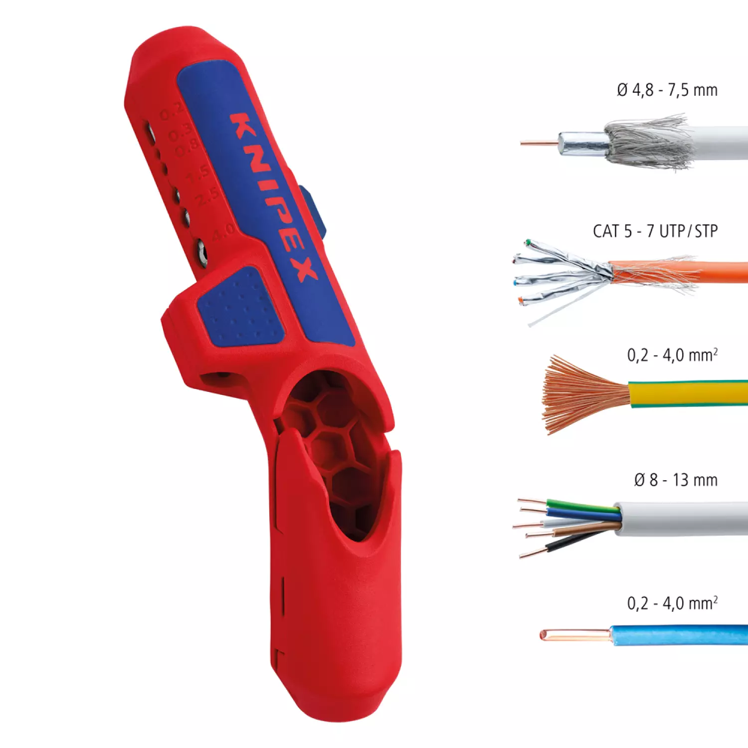 Knipex 169501sb Ontmantelingsgereedschap Ergostrip thumbnail 3