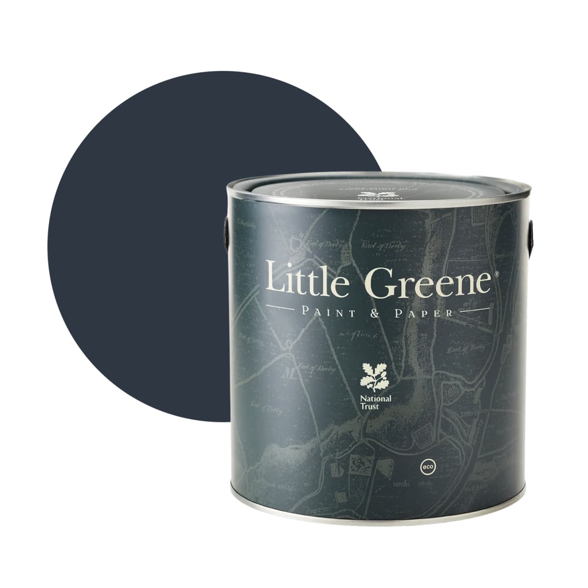 Little Greene Intelligent Gloss - Dock Blue No. 252 - 2,5L