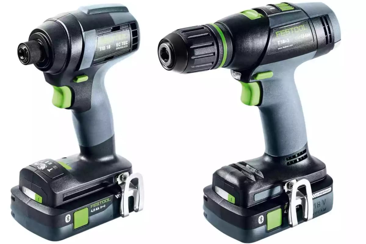 Festool TID 18 HPC 4,0 I-Set T18 18V Li-Ion Accu Combiset (2x 4,0Ah) In Systainer thumbnail 2
