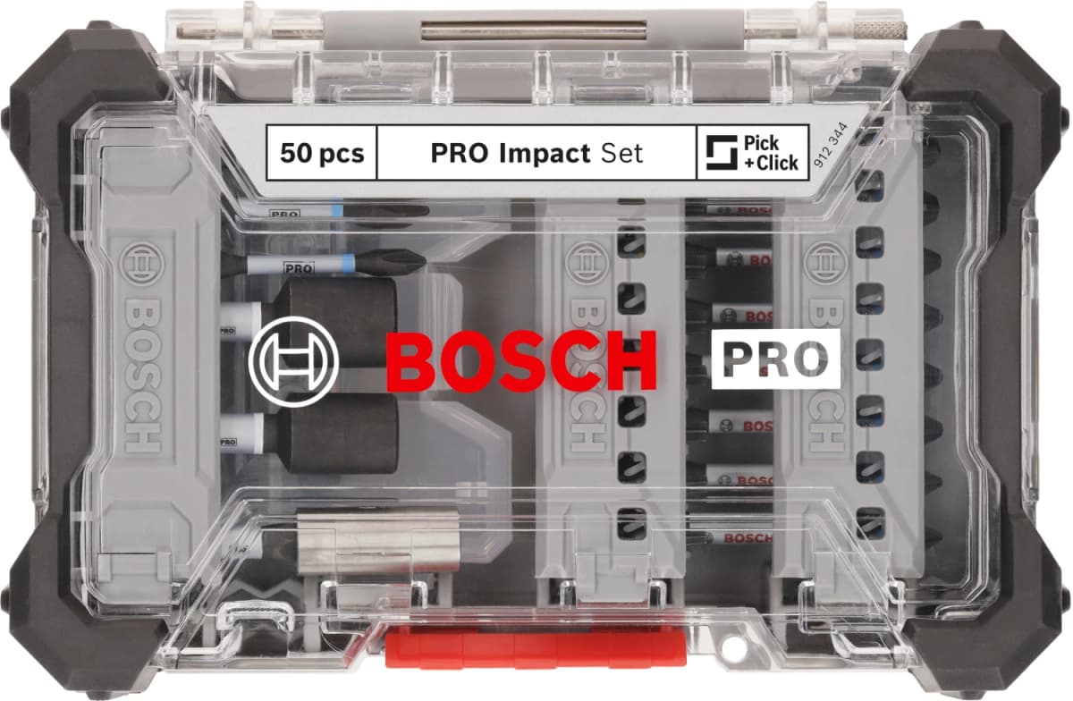 Bosch 2608521U89 50-delige PRO Impact Schroefbitset