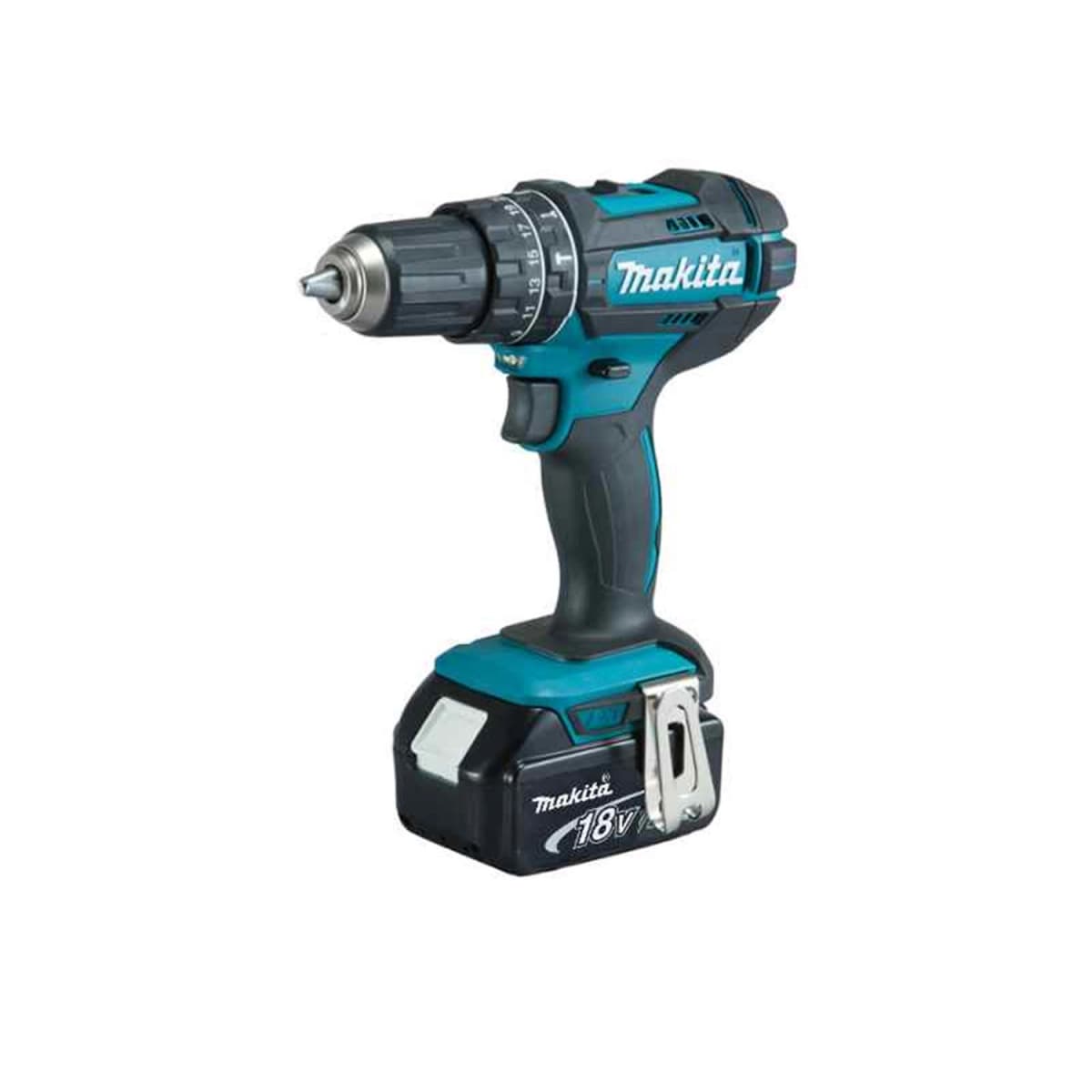 Makita DHP482RMJ 18V Li-Ion Accu Klopboor- /schroefmachine Set (2x 4.0Ah Accu) In Mbox thumbnail 2