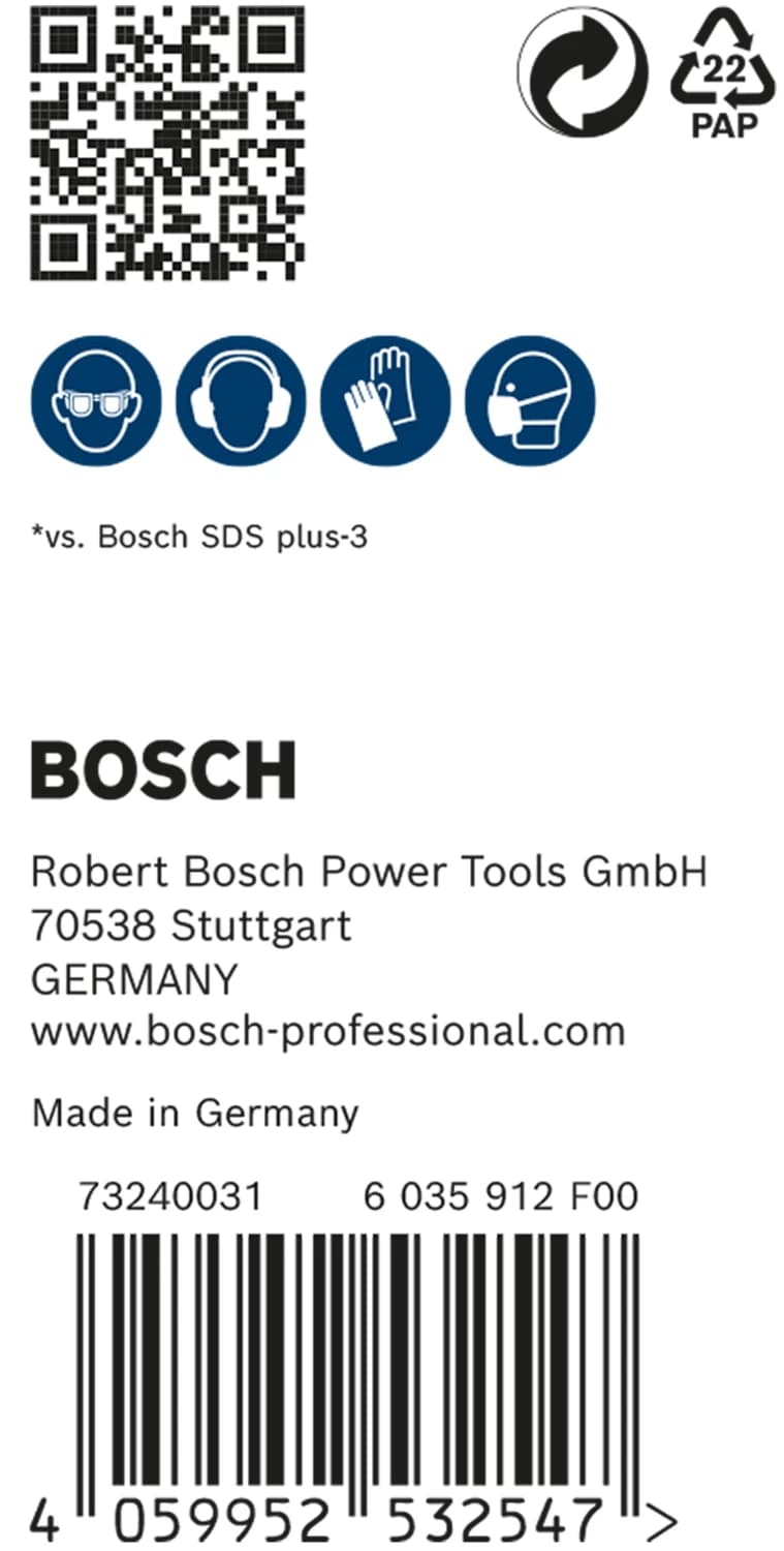 Bosch 2608900181 EXPERT Hamerboor SDS Plus-7X 30st 6x100x165mm thumbnail 3
