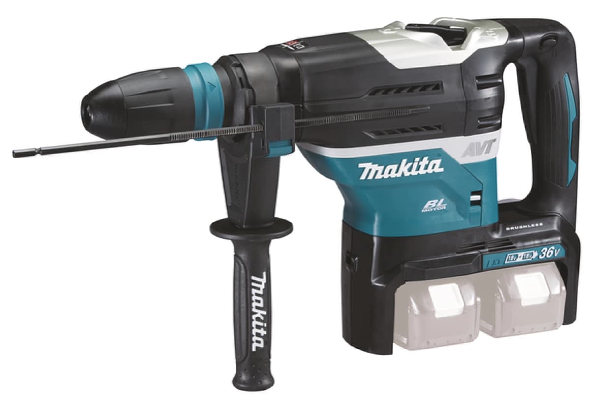 Makita DHR400ZKUN 36V (2x18V) Li-Ion Accu SDS-max Combihamer Body In Koffer - Koolborstelloos - 8J thumbnail 2