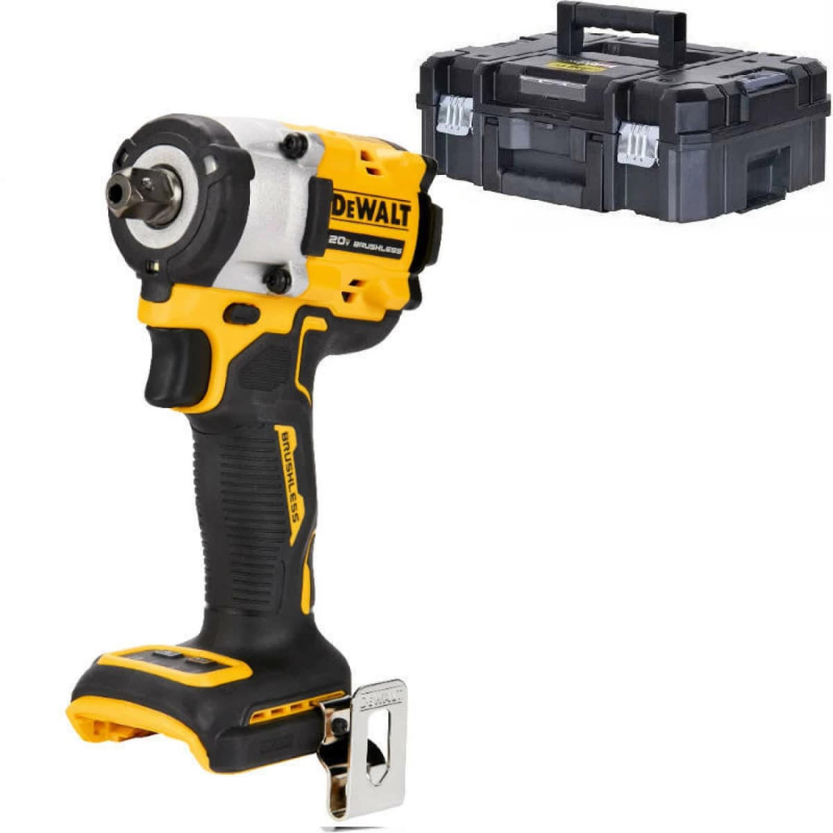 DeWALT DCF922NT-XJ 18V Li-ion XR Accu Slagmoersleutel Body Met Ratel In T-STAK - 1/2"- Koolborstelloos