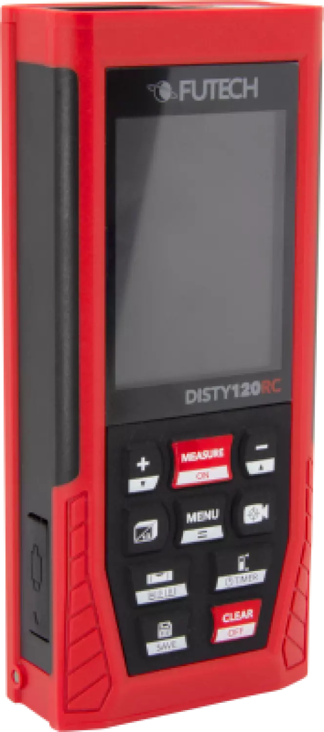 Futech Disty 120 Afstandsmeter - 120m - Rood - IP54 thumbnail 2