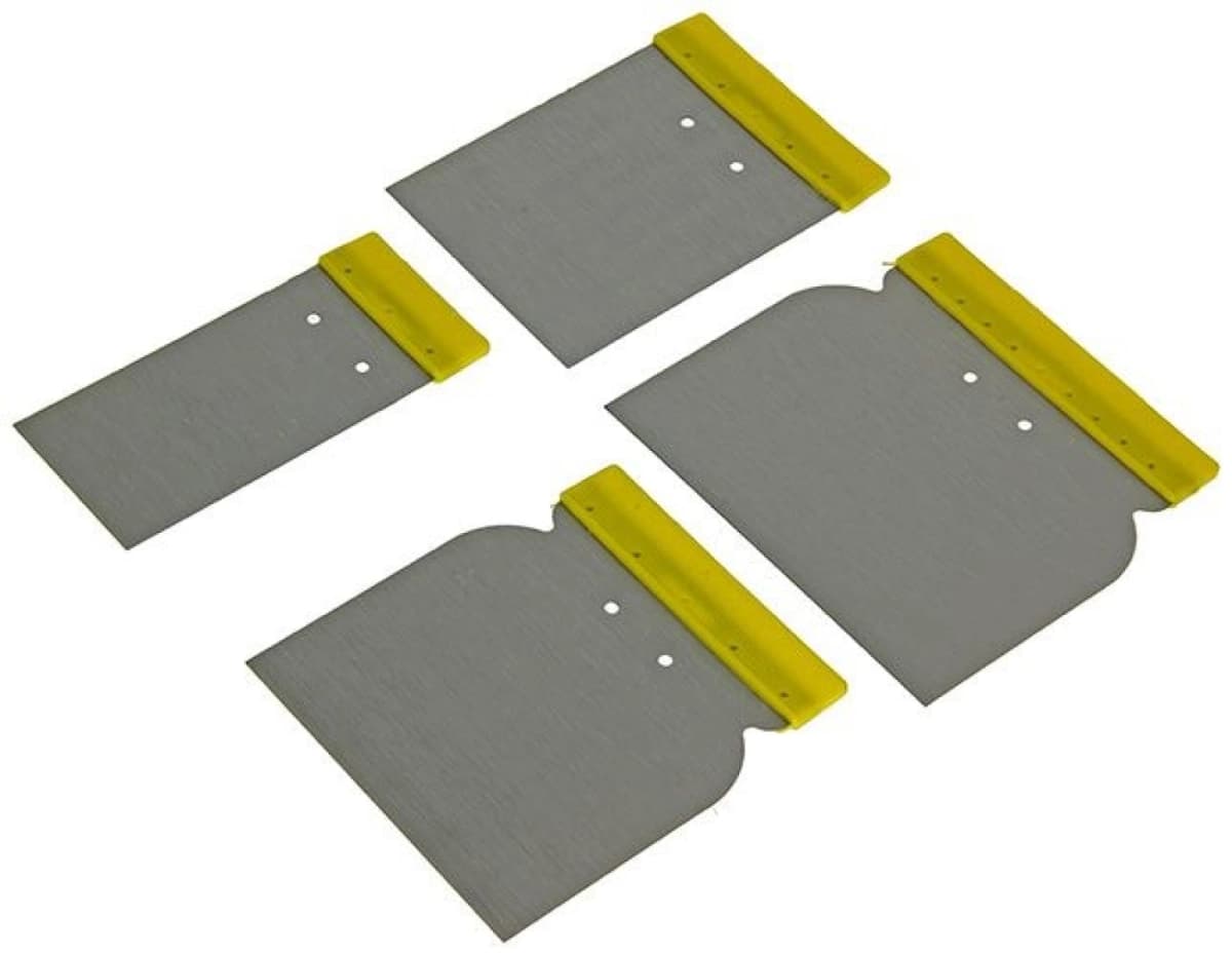 Sam Verfgereedschap Japanse Plamuurmessen Set 4-delig