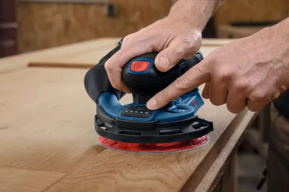 Bosch GEX 12V-150-3 12V Accu Excenterschuurmachine Body In L-boxx - 150mm thumbnail 4